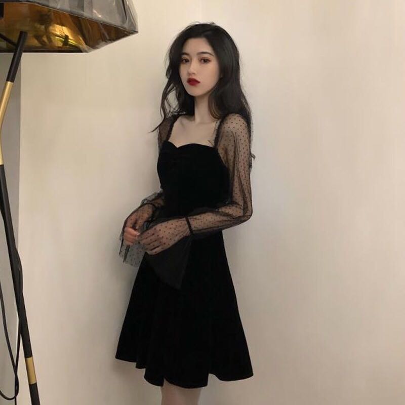 2025 Newest Summer Skirt Elegant Tulle Sleeve Dress Feast Sheath Short Dress AP0364