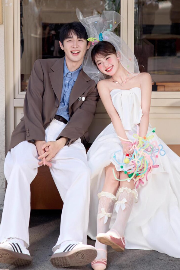 Charming Big Bow-Knot Strapless Engagement Dress Minimalist Smooth Fabric Wedding Dress AP0818