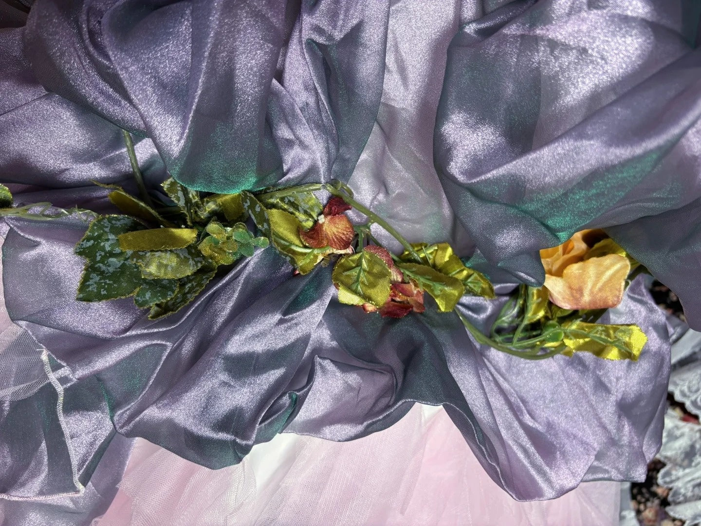 Charming A-Line Strapless Evening Gowns 3D Flowers Beaded Sequins Prom Dress AP2619