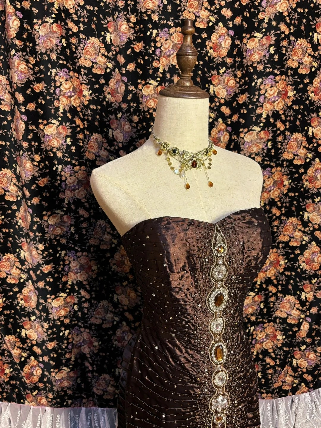 Elegant Strapless Mermaid Formal Dresses Sequins Crystals Rhinestone Pleated Prom Dress AP2628