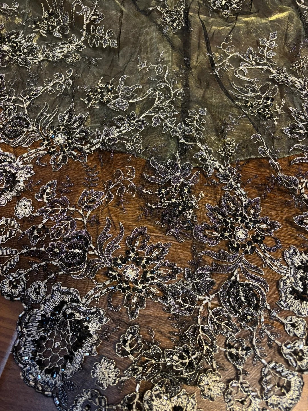 Glamorous A-Line Evening Gowns Strapless Sequins Beaded Appliques Green Prom Dress AP2678