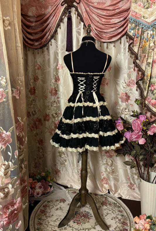 New Spaghetti Straps A-Line Birthday Dresses Sequins Lace Tulle Tiered Homecoming Dress AP2861