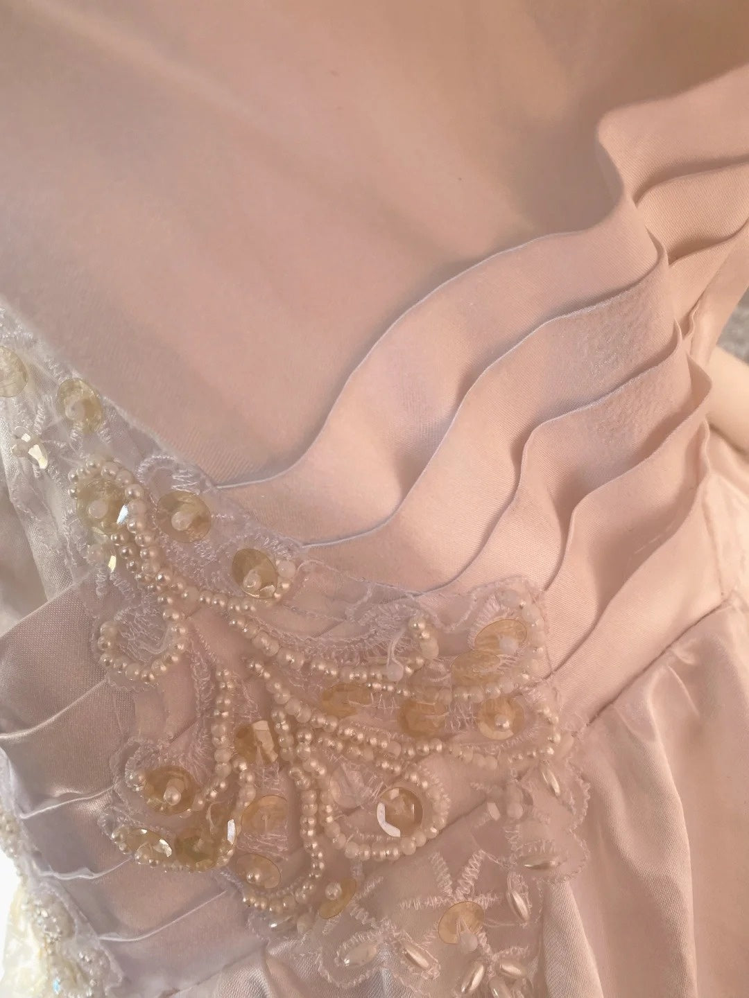 Fashionable Square Neck A-Line Sweet 16th Gowns Beadings Sequins Ruffled Tulle Prom Dress AP3056