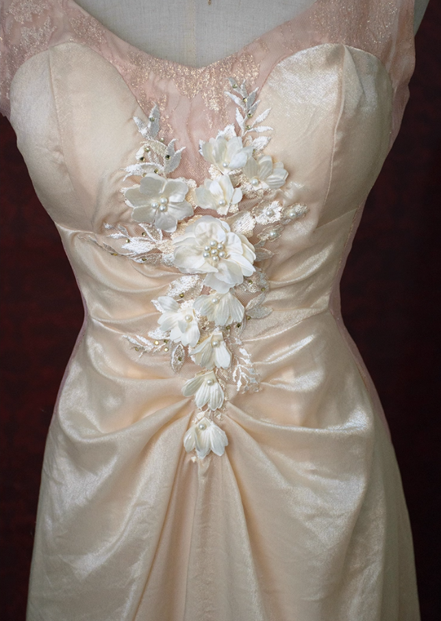 Trendy Sheath Spaghetti Strap Ombre Evening Gowns Appliques Beads Backless Prom Dress AP3126