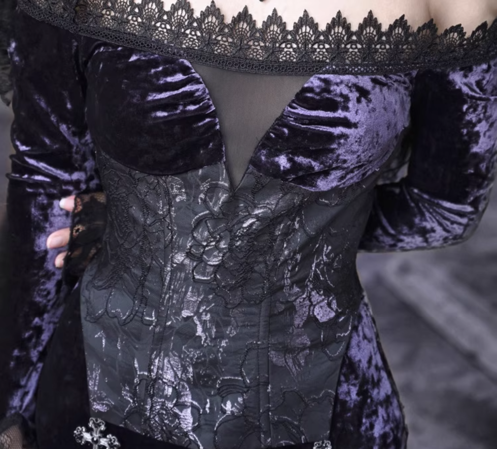 Sweet Off Shoulder Sheath Evening Dresses With Slit Lace Appliques Long Sleeve Prom Dress AP3200