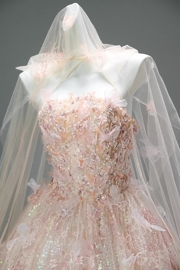 Exquisite A-Line Strapless Sweet 16th Gowns Stylish Sequins Beads Appliques Prom Dress AP3867