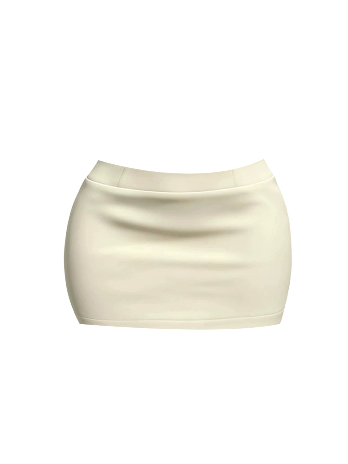 Simple Sheath 2-Piece Set Party Outfit Mini Skirt Charming Strapless Cinched-Waist Short Dress AP4111