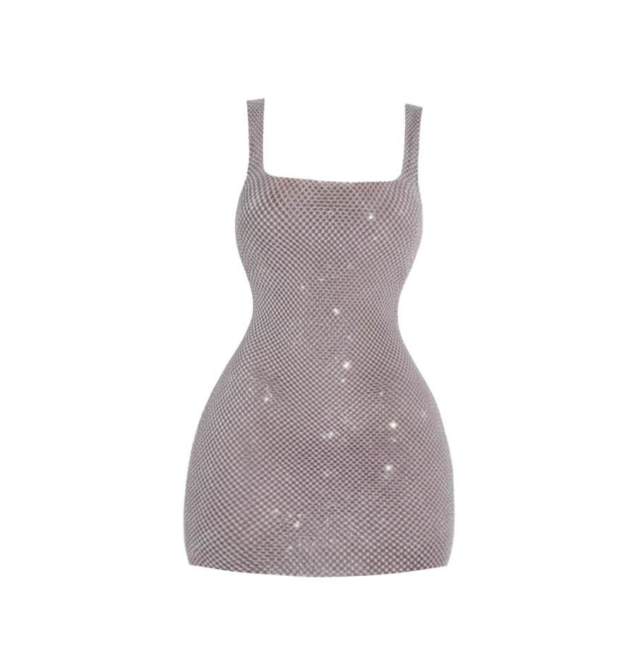 Exquisite Spaghetti Strap Evening Party Mini Skirt Glittering Sheath Sequins Design Short Dress AP4140