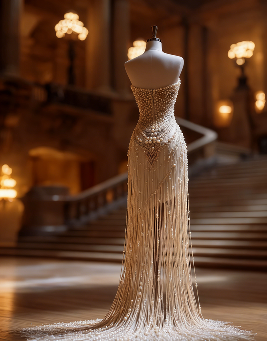 Classical Strapless Sheath Birthday Gowns Tassel Beading Homecoming Dress AP4230