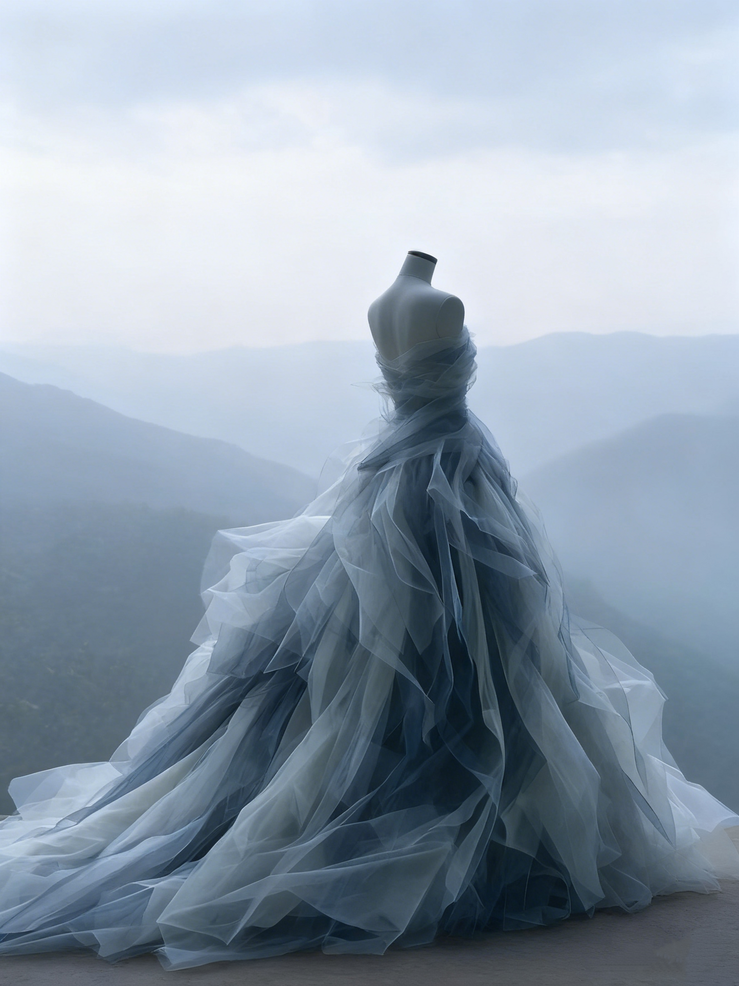 Enchanting Strapless A-Line Sweet 16th Gowns Layered Tulle Prom Dress AP4280