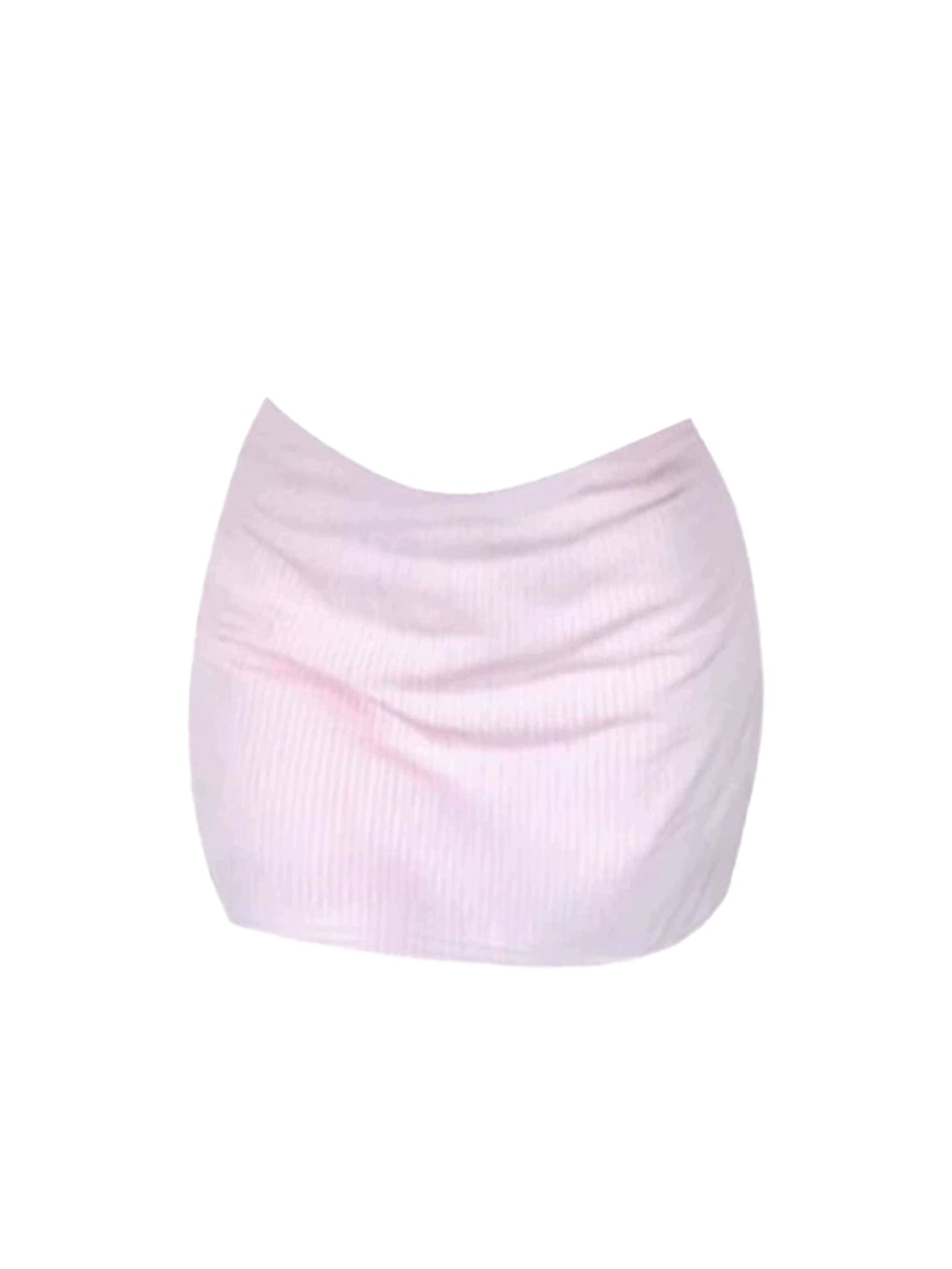 Stylish 2-Piece Set Pink Sheath Mini Skirt Vogue V-Neck Bow Accent Lace Trim Short Dress AP5058