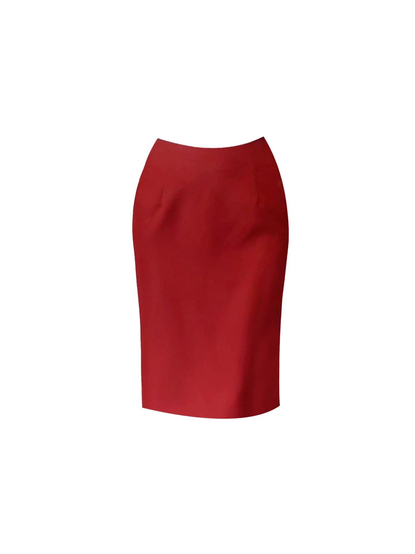 Exquisite 2-Piece Red Straight Midi Skirt Vintage Long Sleeve White Lace Lapel Neck High-Waist Long Dress AP5489
