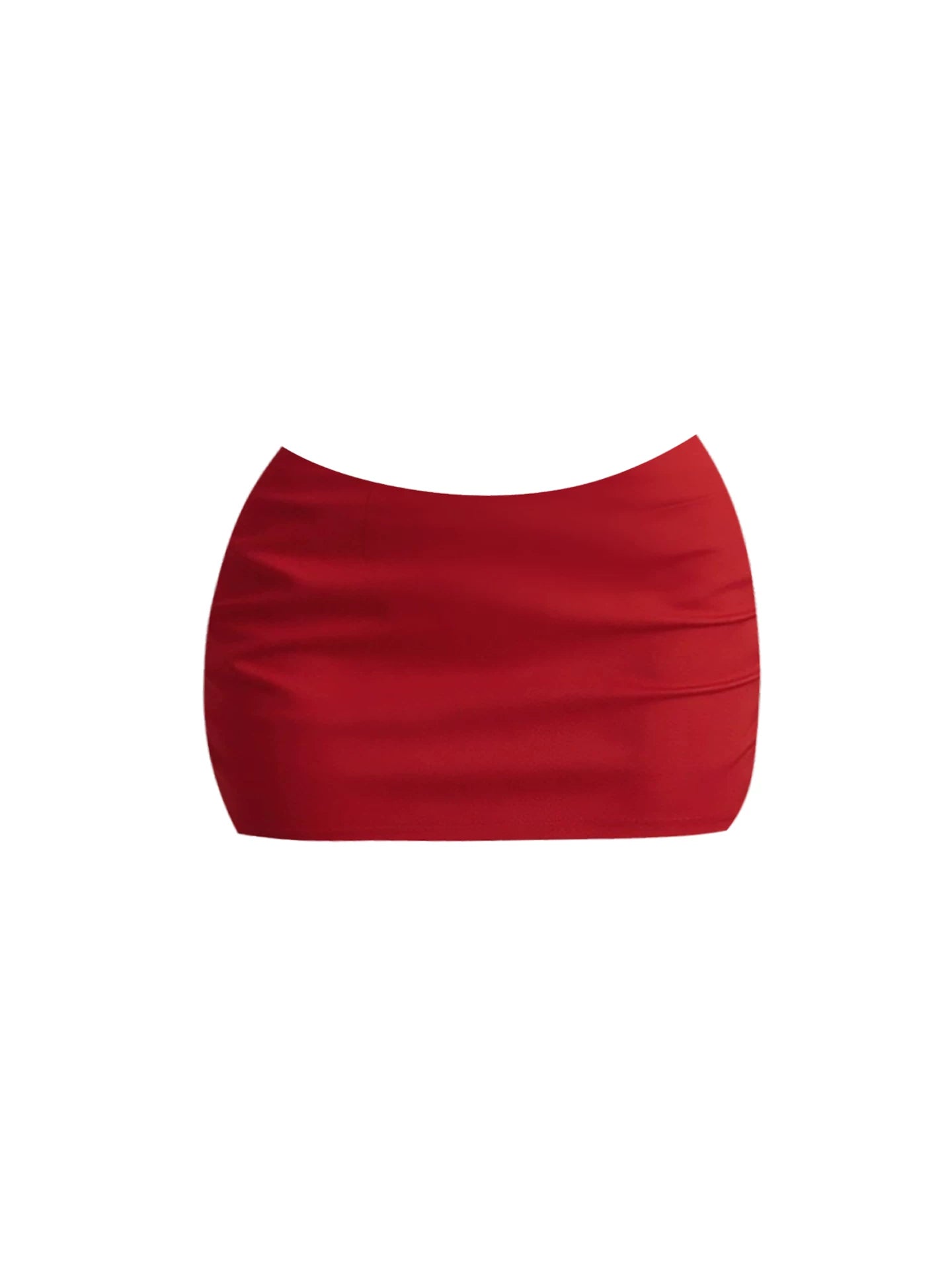 Fashionable Burgundy Strapless Two-Piece Fitted Mini Skirt Vibrant 3D Rose Trim Corset Top Bodycon Short Dress AP5707