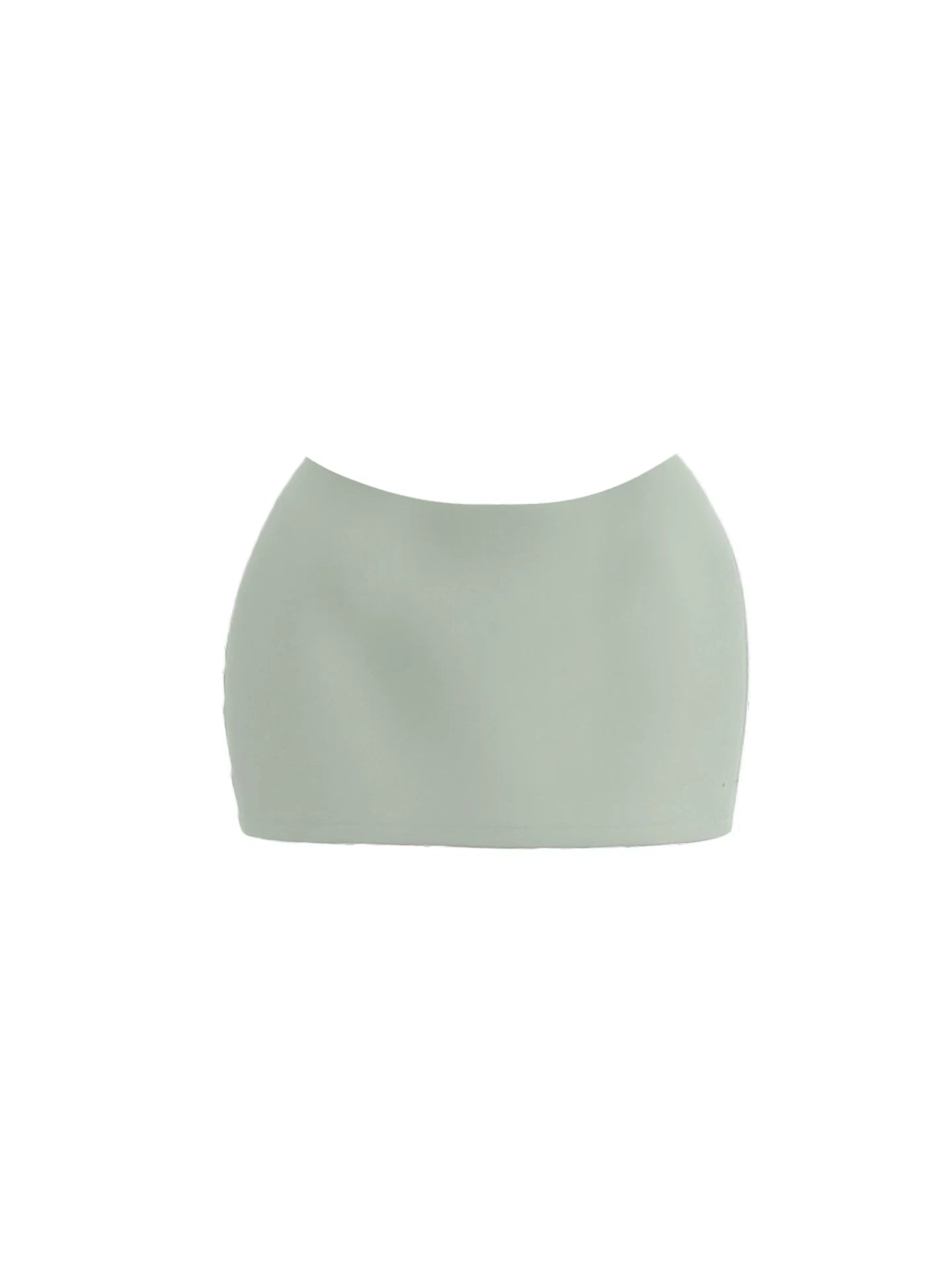 Charming Floral Print Corset Top Chiffon Off-Shoulder Mini Skirt Vibrant Mint Green Two-Piece Heart Bust Ruffled Hem Short Dress AP5711