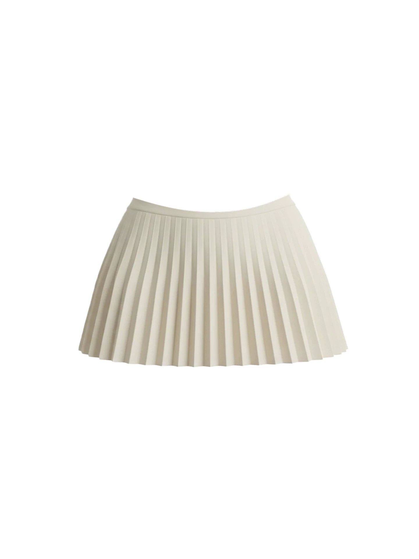 Dopamine Style Polo Top Pleated A-Line Mini Skirt Cute Ivory Ribbed Knit Two-Piece Set Casual Campus Looks Short Dress AP6028