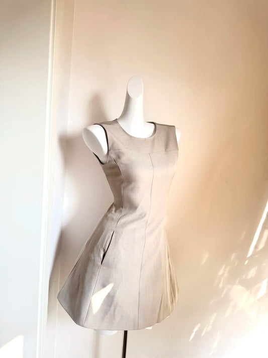 Modern Jewel Neck A-Line Birthday Dresses With Pocket Homecoming Dress AP6043
