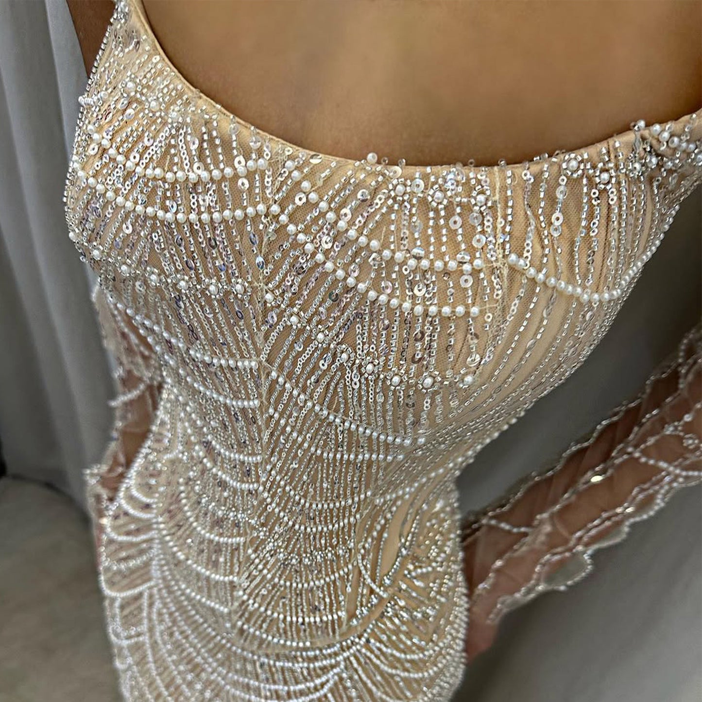 Fascinating Prom Dress Inspiration Beading Sequins Birthday Outfit Strapless Sheath Formal Dress AP6634