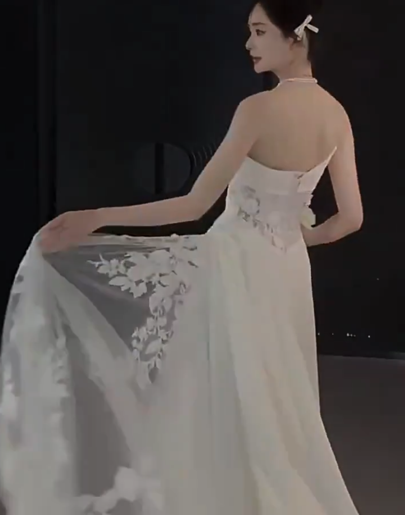 Standout One Shoulder Satin Wedding Dress Appliques Tulle Sheath Bridal Dress AP6987