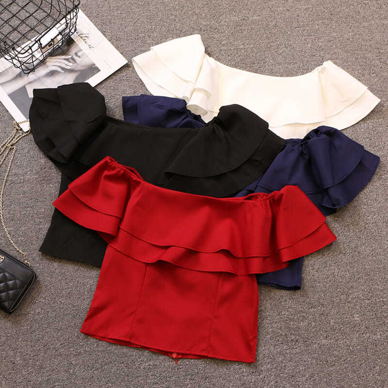 Street, Retro, Brick Red Letter Pattern Printed Short-sleeved T-shirt, Summer Loose Top AP00028