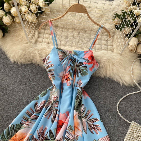 Charming Sexy High Waist Irregular Dress Fashion Girl Dress AP00018
