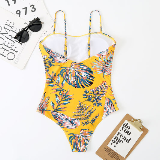 Sexy One Piece Print Bikini Swimsuit AP00045