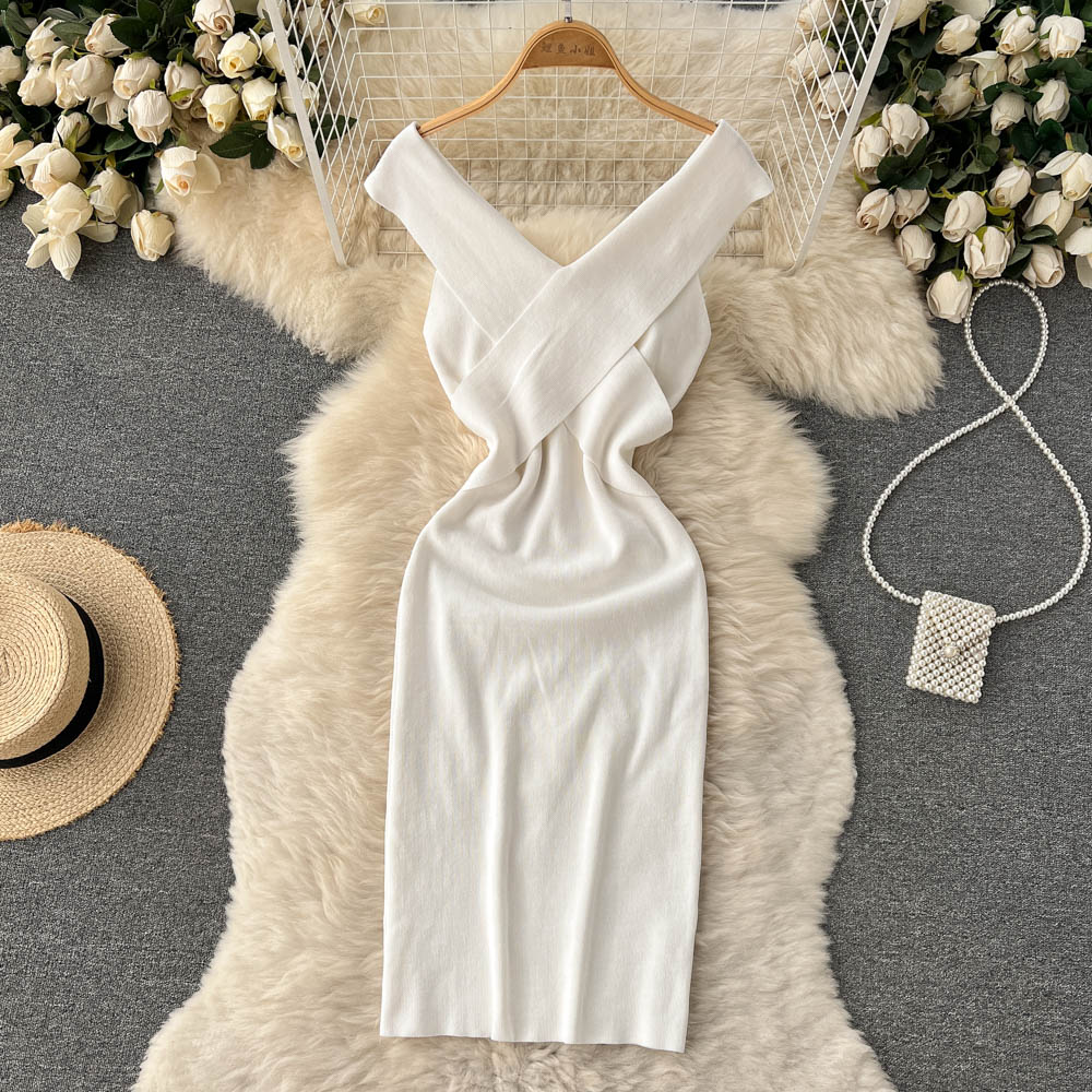 Sexy Knitted Short Dress AP00014