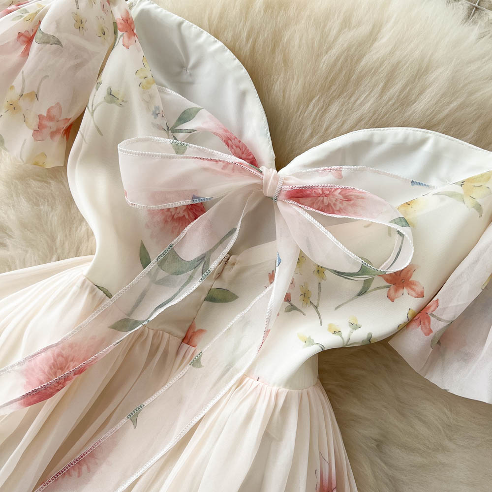 Cute A-line Off Shoulder Dress Fashion Dress AP00013