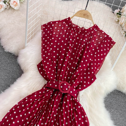 Cute Polka Dot A-line Dress AP00012