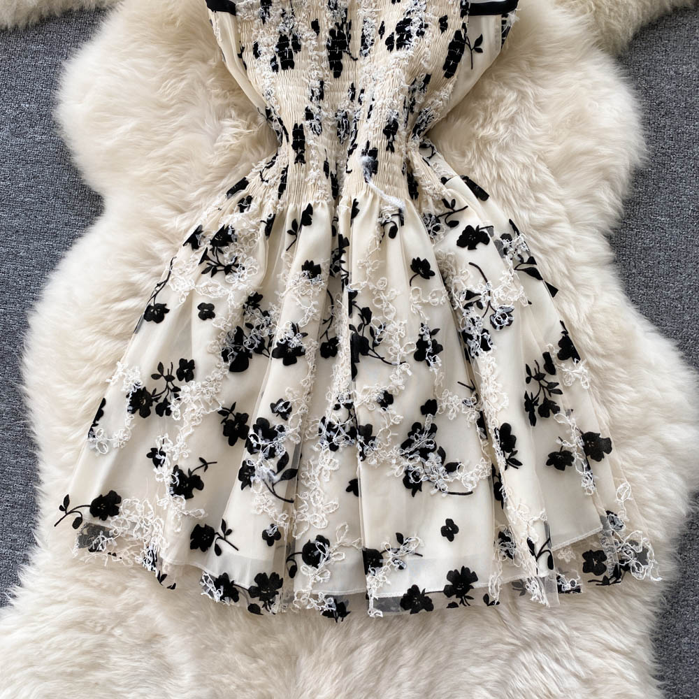 Cute Tulle Lace Short Prom Dress Fashion Dress AP0008