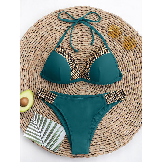New Fashion Webbing Sexy Bikini Women Two-piece Swimsuit AP000133