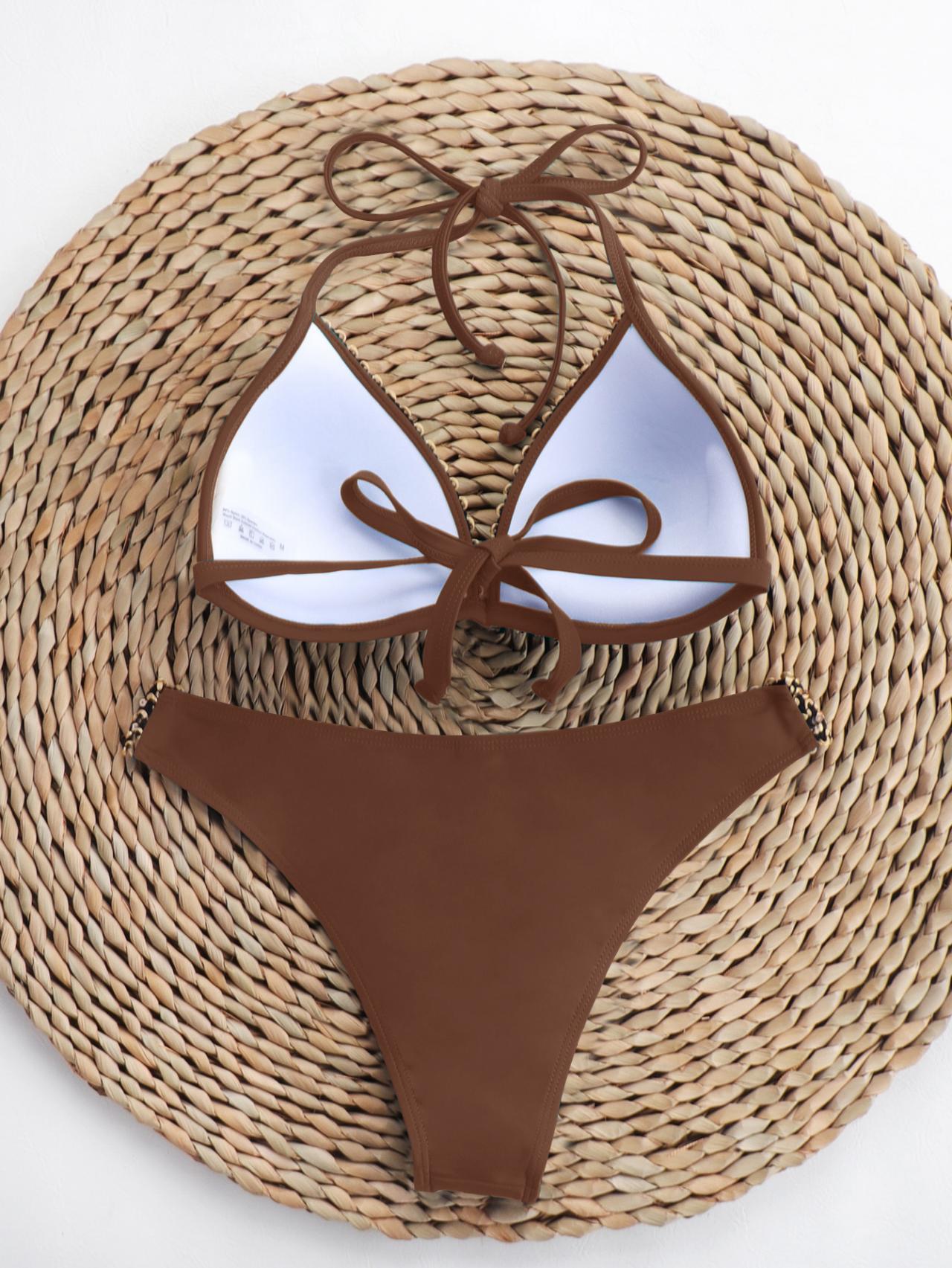 New Fashion Webbing Sexy Bikini Women Two-piece Swimsuit AP000133