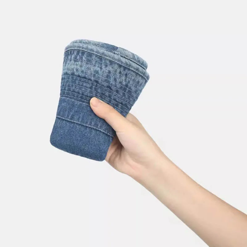 Denim Bucket Hat Unisex Casual Outdoor Style AP00233