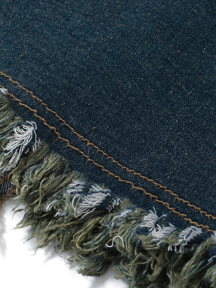 Fashion Adjustable Denim Overalls Dress With Pockets AP00213