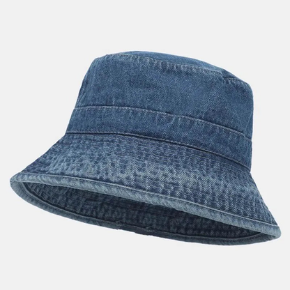 Denim Bucket Hat Unisex Casual Outdoor Style AP00233