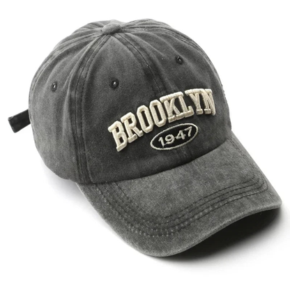 Vintage Brooklyn 1947 Adjustable Simple Fashion Baseball Cap AP00223