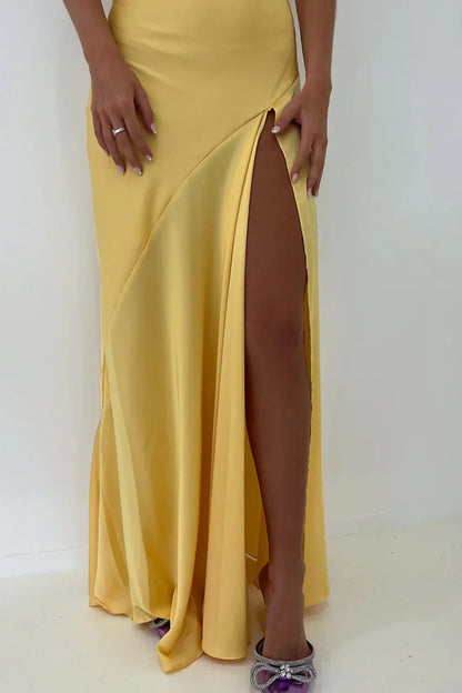 Stylish Sheath Spaghetti Straps Pink Party Dress with Criss Cross Back AD021