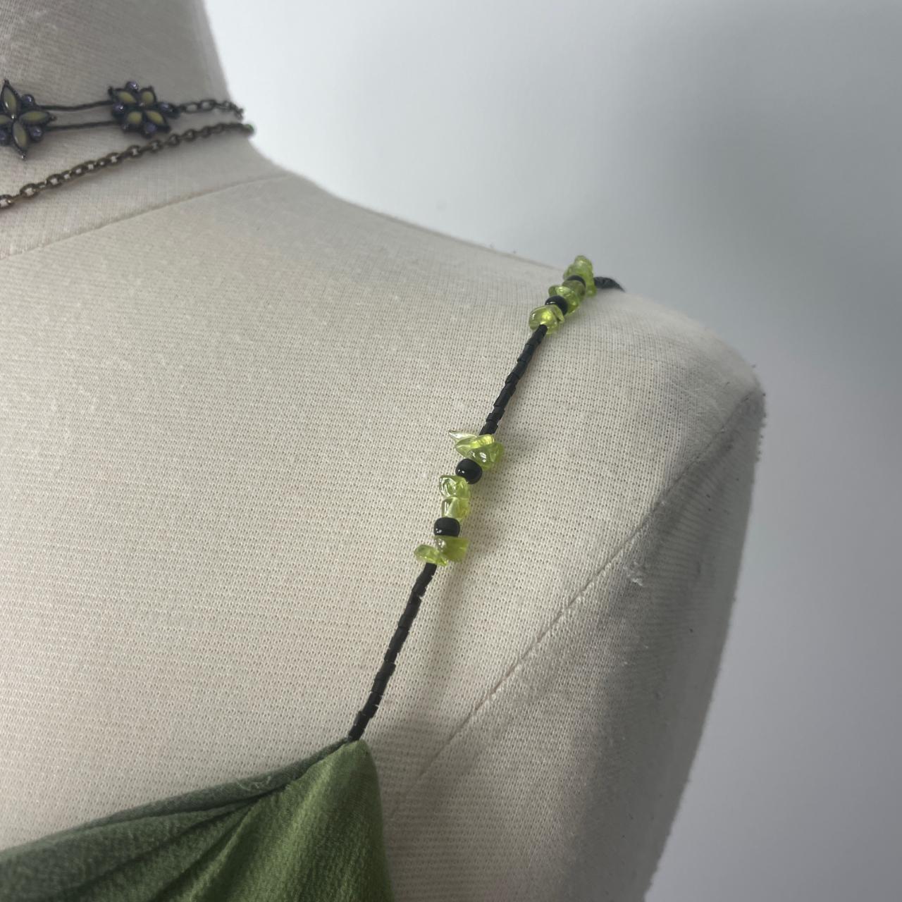 Mysterious Ombre Green Beaded Spaghetti Straps Bodycon Prom Dress With Asymmetric Ruffle Hem AD884