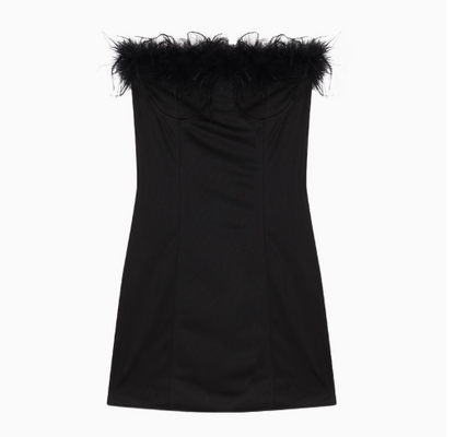 Hot Girls Sleeveless Fashion Party Dress Strapless Casual Sleeveless Short Dress AP0403