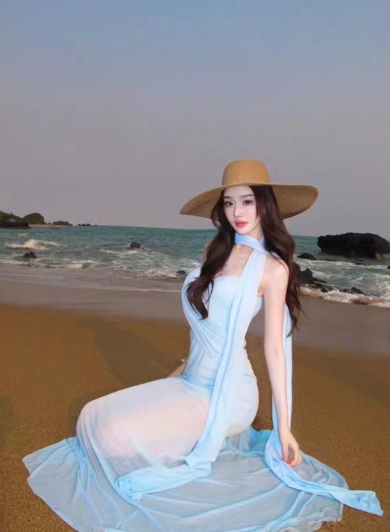 Stretch Tulle Strapless Cinched Waist Dress Vibrant Draped Long Mermaid Dress AP0447