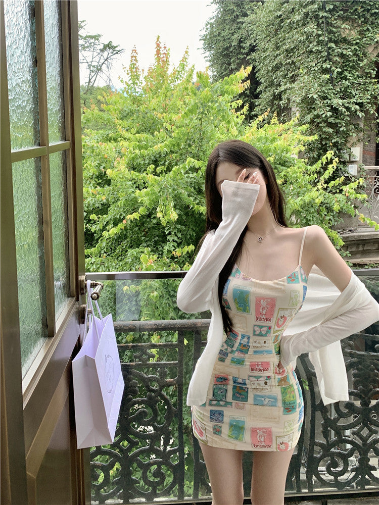 Stretchy Fabric Breathable Short Skirt Party Everyday Wear Chic Sheath Short Dress AP0470