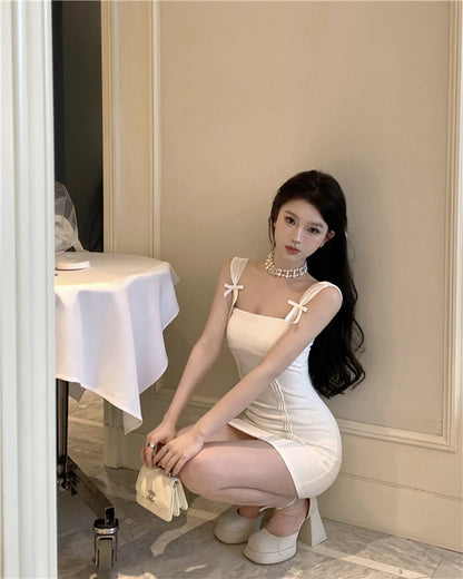 Flattering Breathable Chic Short Mini Skirt Party Everyday Wear Sheath Short Dress AP0471