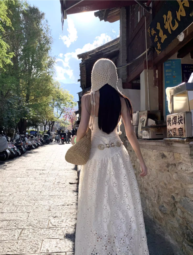 Charming Everyday Wear Cutout Maxi Dress Sunny Getaways Double Layers Strapless Long Dress AP1292