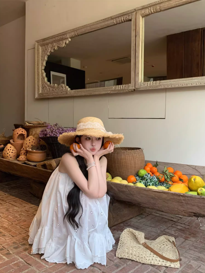 Romantic Stylish Shoots Asymmetric Hem Mini Skirt Party Everyday Wear Chic Tiered Short Dress AP1402