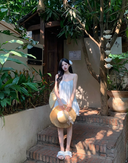 Romantic Stylish Shoots Asymmetric Hem Mini Skirt Party Everyday Wear Chic Tiered Short Dress AP1402