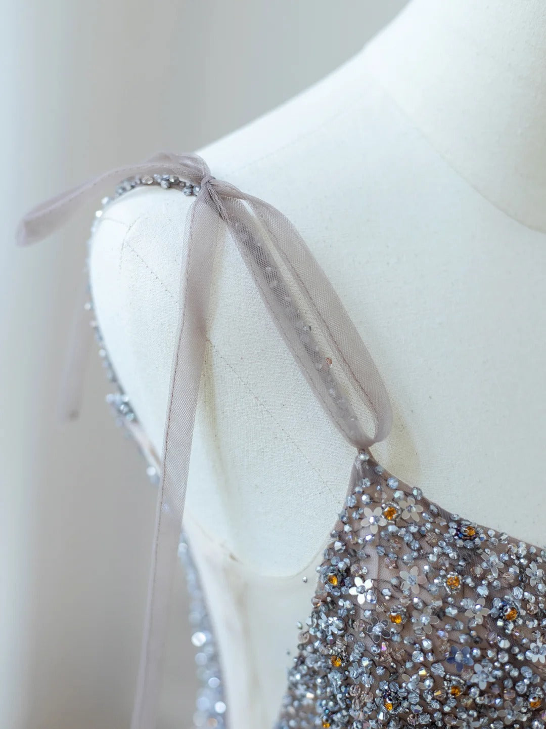 Glamorous Spaghetti Strap Pink Gradient Tulle Sequins Accent Maxi Evening Dress Dreamy Intricate Beaded Bodice A-Line Prom Dress AP2214