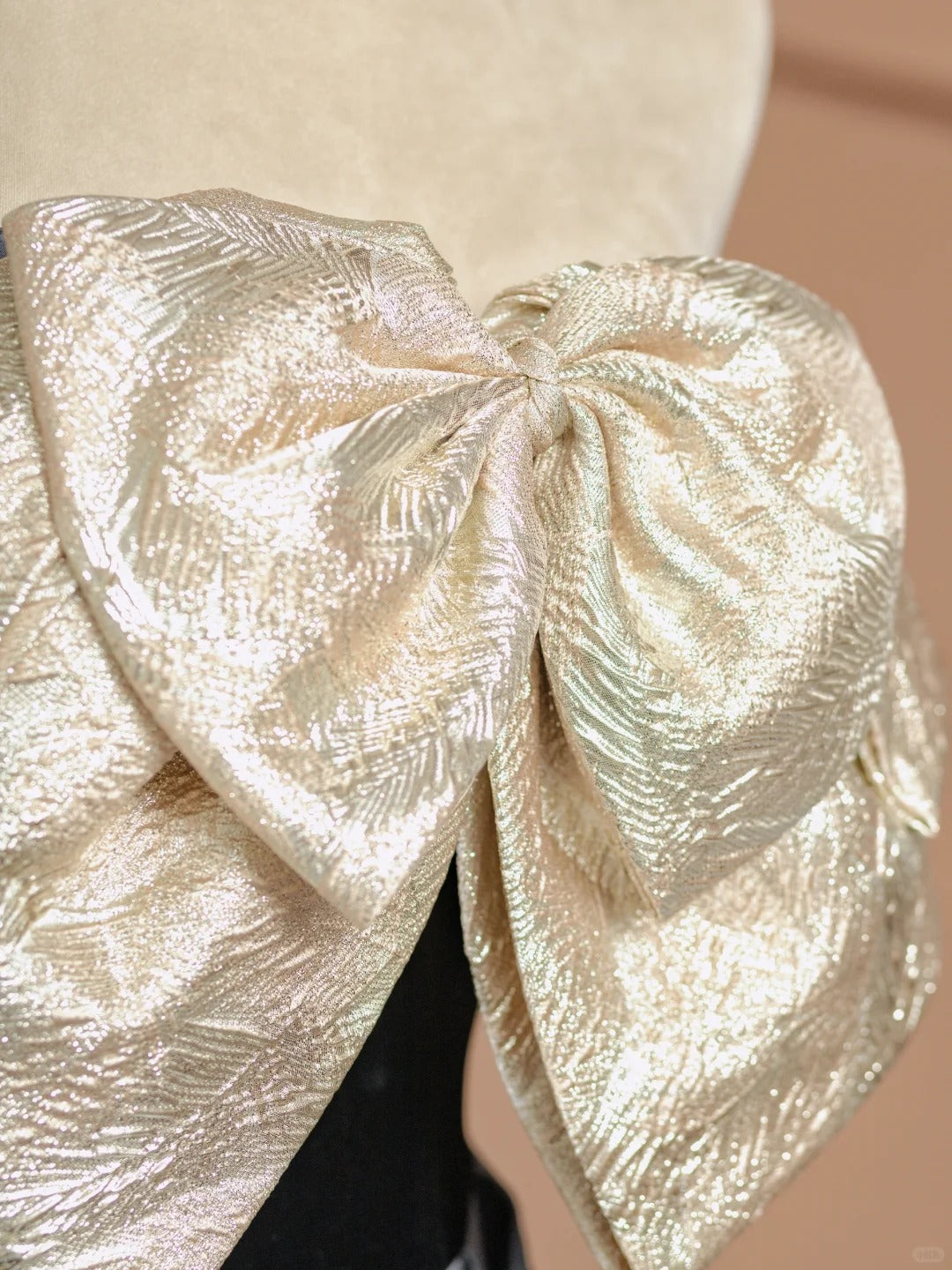 Graceful A-Line Strapless Evening Gowns Bow Satin Pleated Long Prom Dress AP2325