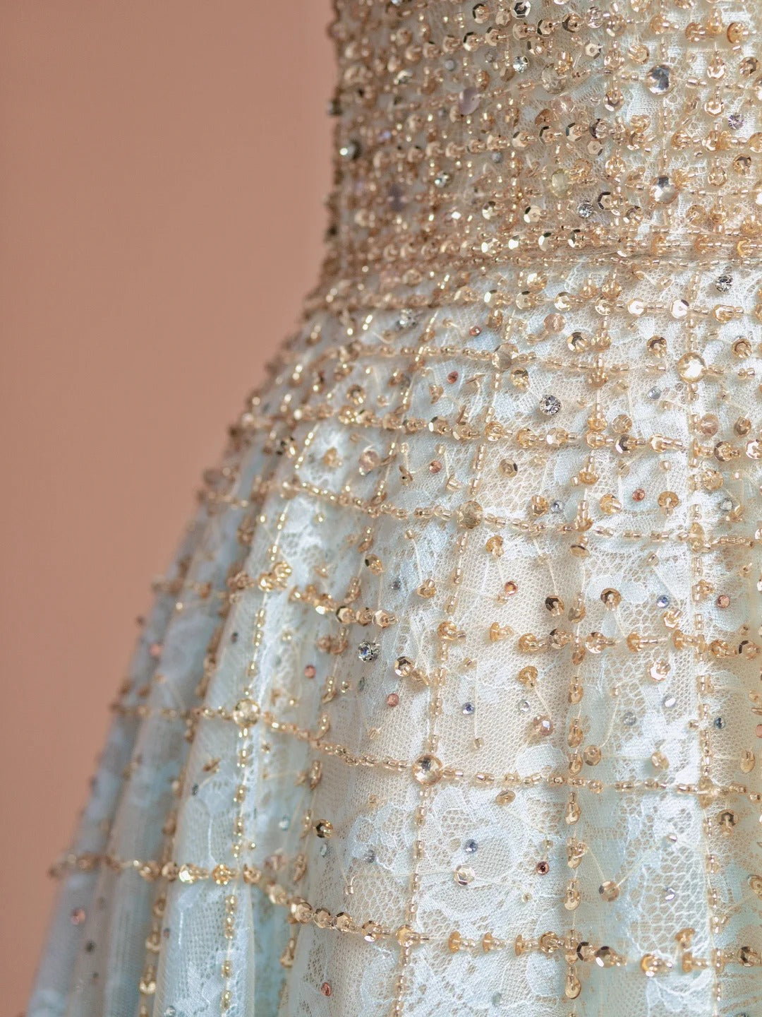 Sweet A-Line Off-Shoulder Evening Gowns Beading Rhinestone Floor Length Long Prom Dress AP2341