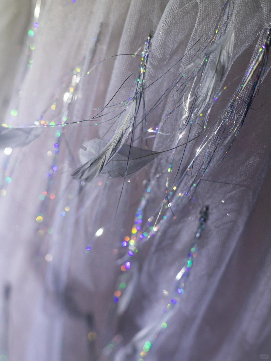 Fantastic A-Line Strapless Evening Gowns Beading Feather Tulle Prom Dress AP2372