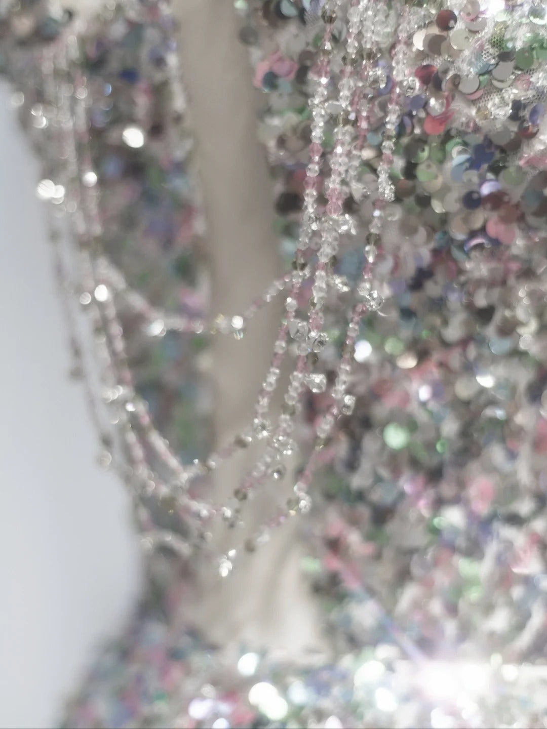 Stunning A-Line Formal Dresses Off-Shoulder Sequins Beading Prom Dress AP2384