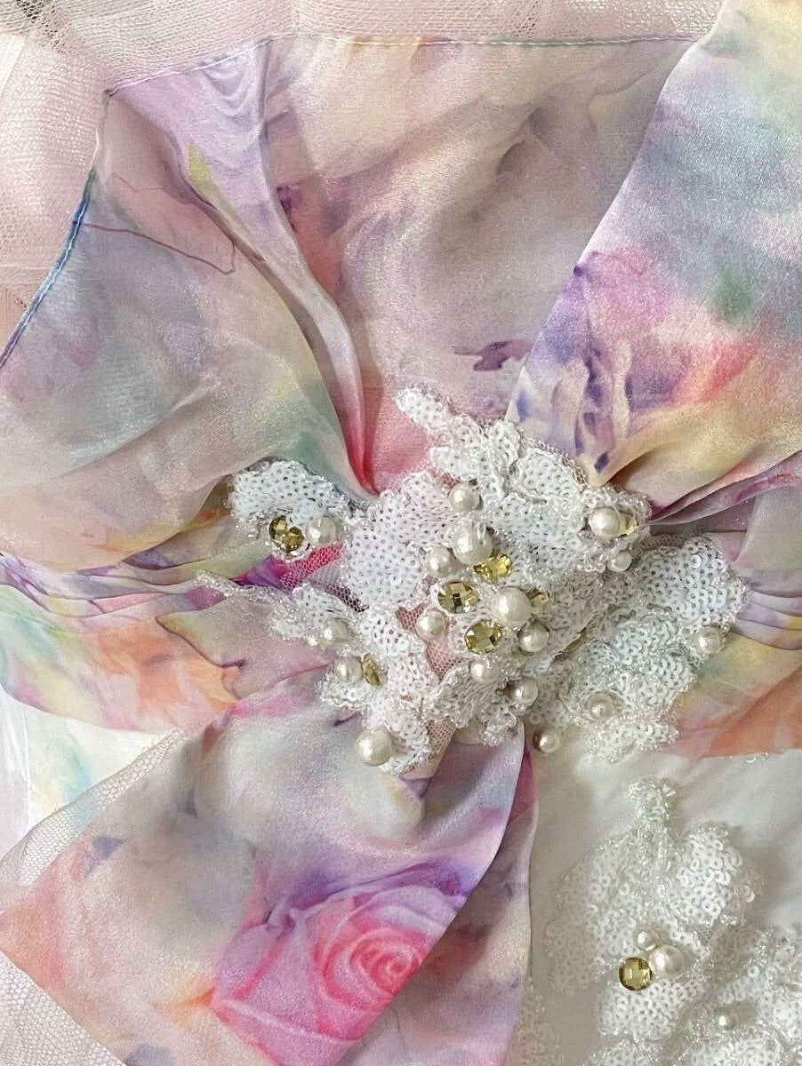 Charming A-Line Strapless Long Evening Gowns Applique Beading Crystals Prom Dress AP2417